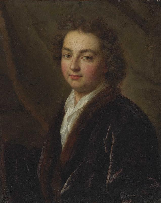 Nicolas de Largilliere Portrait of a Man oil painting image